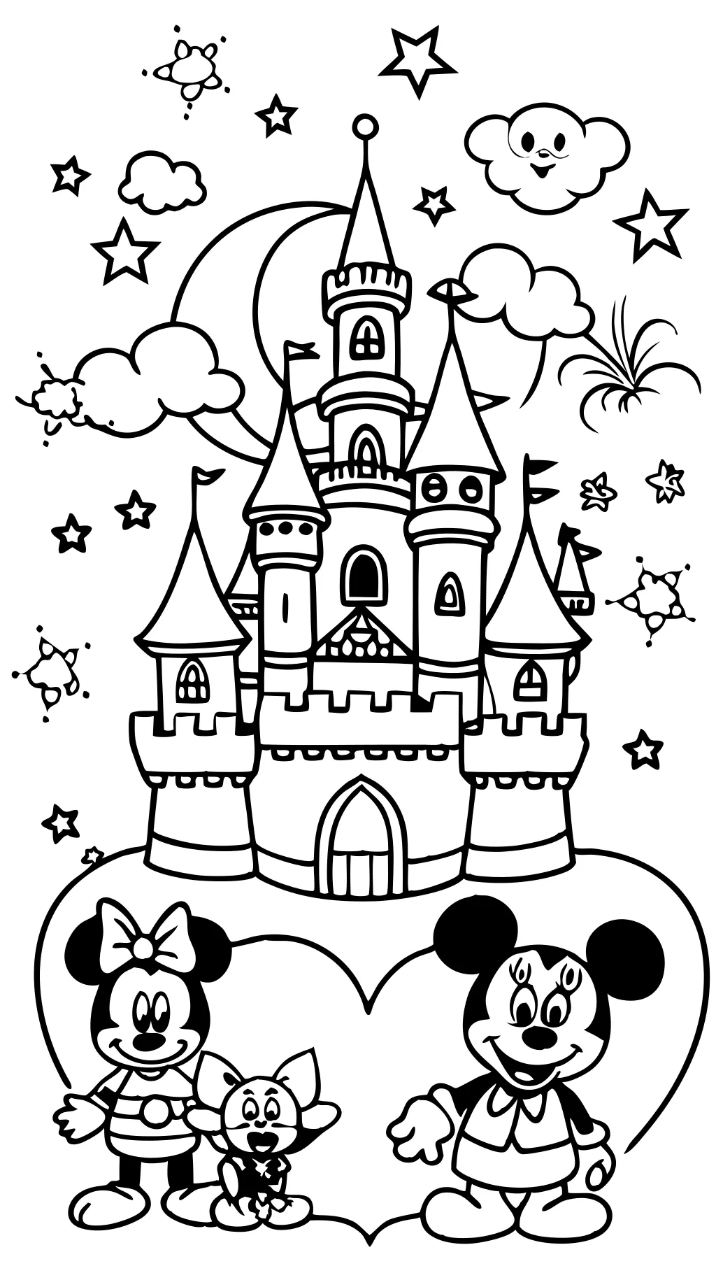 coloriages imprimés gratuits Disney